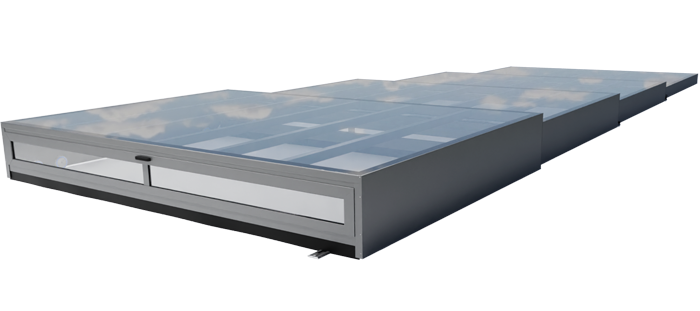 SKYline Poolüberdachung