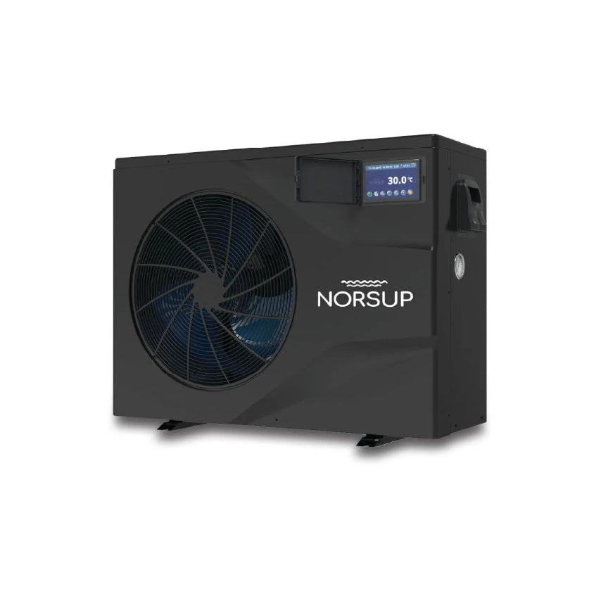 Norsup Wärmepumpe Inverter 230VAC Schwarz Seitlich
